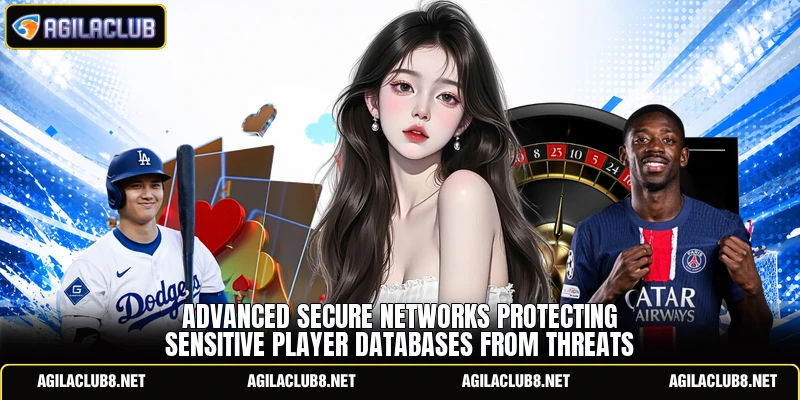 Advanced secure networks protecting sensitive player databases from threats