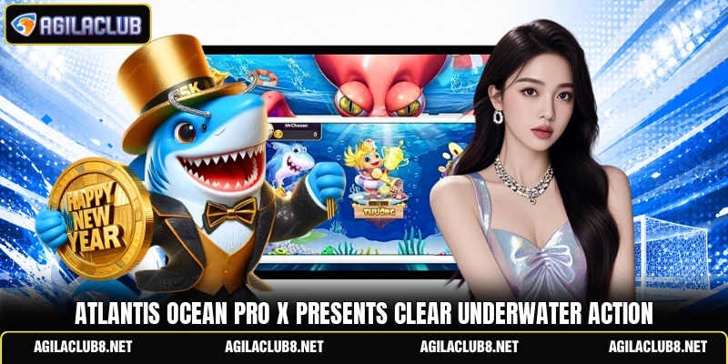 Atlantis Ocean Pro X presents clear underwater action