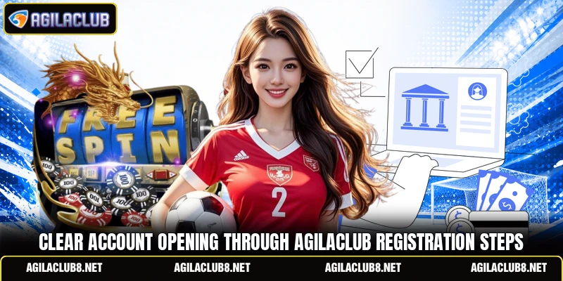 Clear account opening through AGILACLUB registration steps