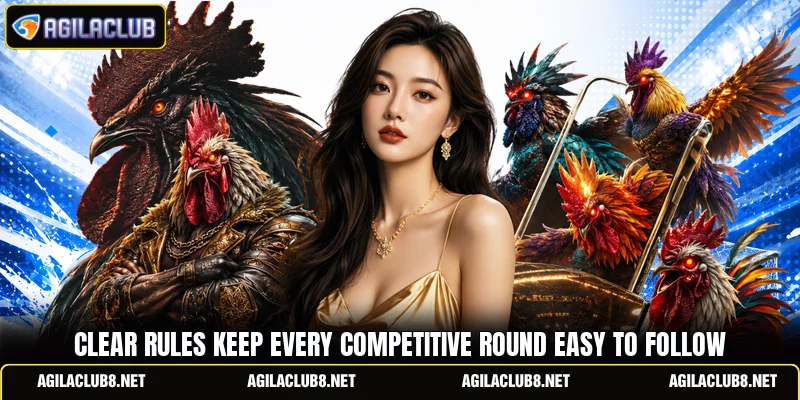Clear rules keep every competitive round easy to follow