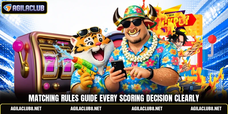 Matching rules guide every scoring decision clearly