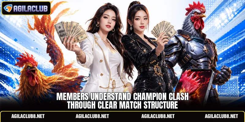 Members understand champion clash through clear match structure