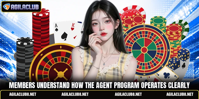 Members understand how the agent program operates clearly