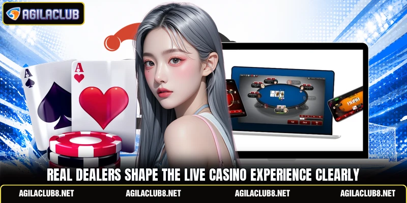 Real dealers shape the live casino experience clearly